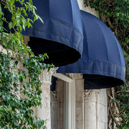 solar protection fabric / plain / polyester / PVC