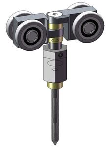 door anchoring system / sliding / floor track