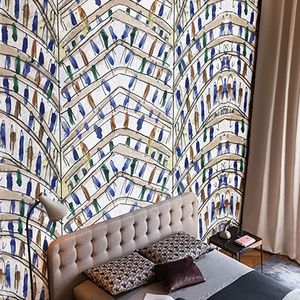 contemporary wallpaper / sketch / abstract motif