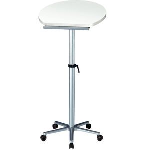 contemporary computer table / cast aluminum / steel / for public buildings
