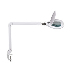 office lamp / contemporary / metal / glass