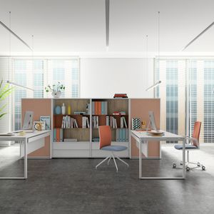 low filing cabinet / wooden / modular / contemporary