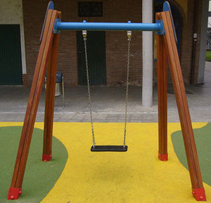 wooden swing / playground