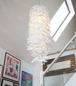 original design chandelier / ceramic / incandescent