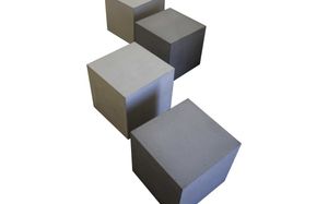 contemporary pouf / concrete