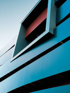 composite cladding / lacquered / matte / textured