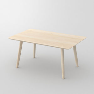 contemporary dining chair / solid wood / maple