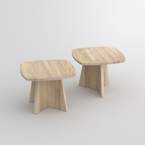 unique design coffee table / oak / walnut / solid wood