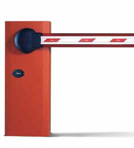 access control barrier / boom / aluminum / for public buildings