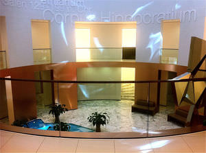 glass railing / glass panel / indoor / outdoor