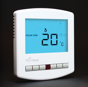 programmable thermostat / digital / wall-mounted / for heating
