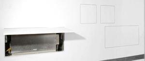 metal access hatch / wall / for suspended ceilings / square