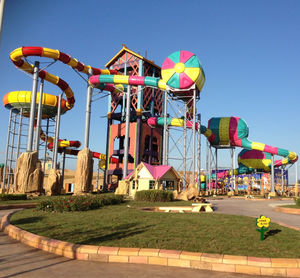 curved slide / for aquatic parks / tube
