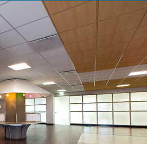 stone wool suspended ceiling / tile / acoustic