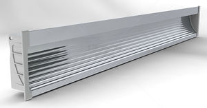 wall-mounted lighting profile / built-in / LED / modular lighting system