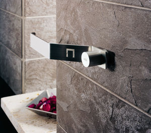 wall-mounted toilet paper dispenser / stainless steel