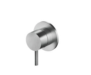 shower mixer tap / built-in / stainless steel / bathroom