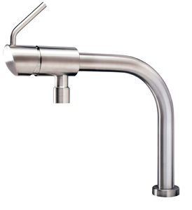 stainless steel mixer tap / kitchen / 1-hole