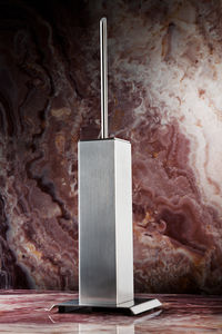 stainless steel toilet brush / floor