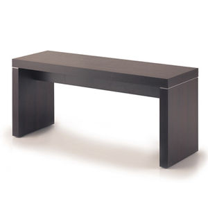 contemporary bench / wooden / laminate
