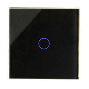 light switch / touch / glass / contemporary