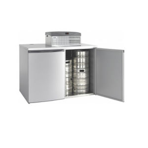 commercial beverage cooler / horizontal / 2-door