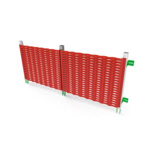 metal fastening system / for facade claddings