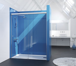 sliding shower screen / for alcoves