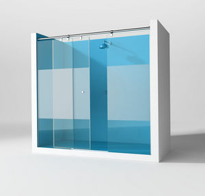 sliding shower screen / for alcoves