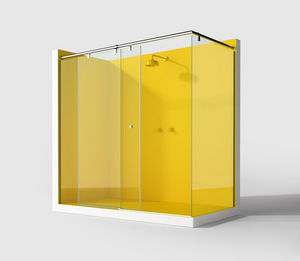 sliding shower screen / corner