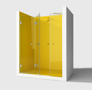 folding shower screen / for alcoves