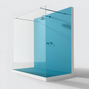 fixed shower screen