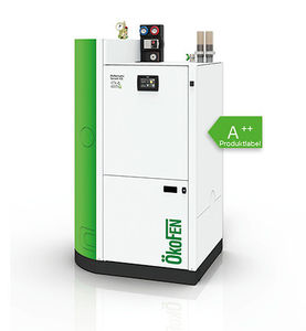 pellet boiler / solar / residential / condensing