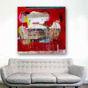 acrylic decorative painting / figurative / for hotels