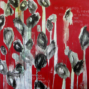 acrylic decorative painting / abstract / for hotels