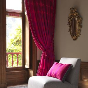 curtain fabric / patterned / cotton / silk