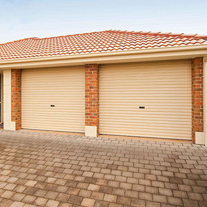 roll-up garage doors / steel / automatic