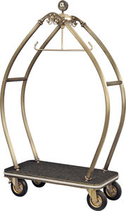 baggage trolley / for hotels / brass