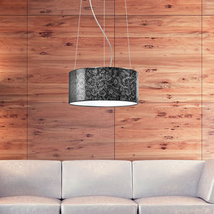 pendant lamp / contemporary / PVC / dimmable