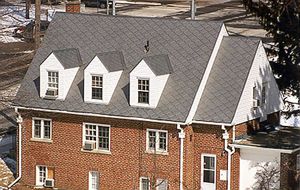 metal shingle / roof