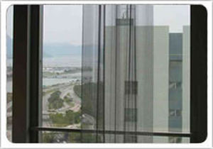 metal decorative panel / wall-mounted / perforated