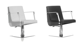 polyurethane beauty salon chair / with hydraulic pump / star base
