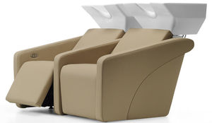 shampoo chair with footrest