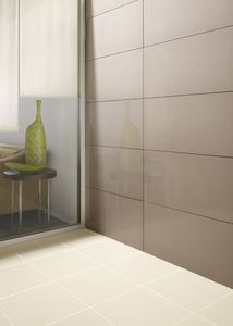 ceramic cladding / polished / panel / large format