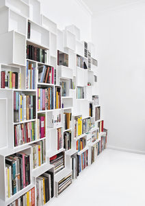 modular bookcase / contemporary / MDF