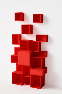 modular shelf / contemporary / MDF / shop