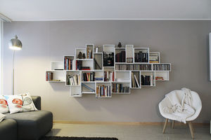 modular shelf / contemporary / MDF