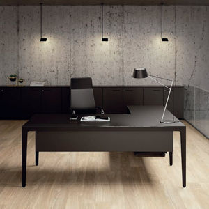 executive desk / aluminum / melamine / contemporary