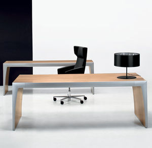 executive desk / wooden / contemporary / commercial
