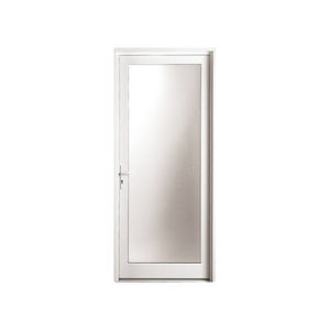 entry door / swing / PVC / security